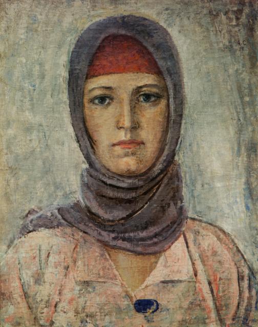Самохвалов А.Н. Молодая работница. 1928 Самохвалов А.Н. Молодая работница. 1928